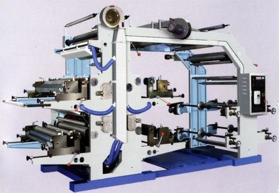 High Speed Flexographic Printing Press for Polyethylene Paper bag
