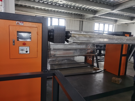 automatic single - screw extrusion PE bubble packaging film manufacturing machin